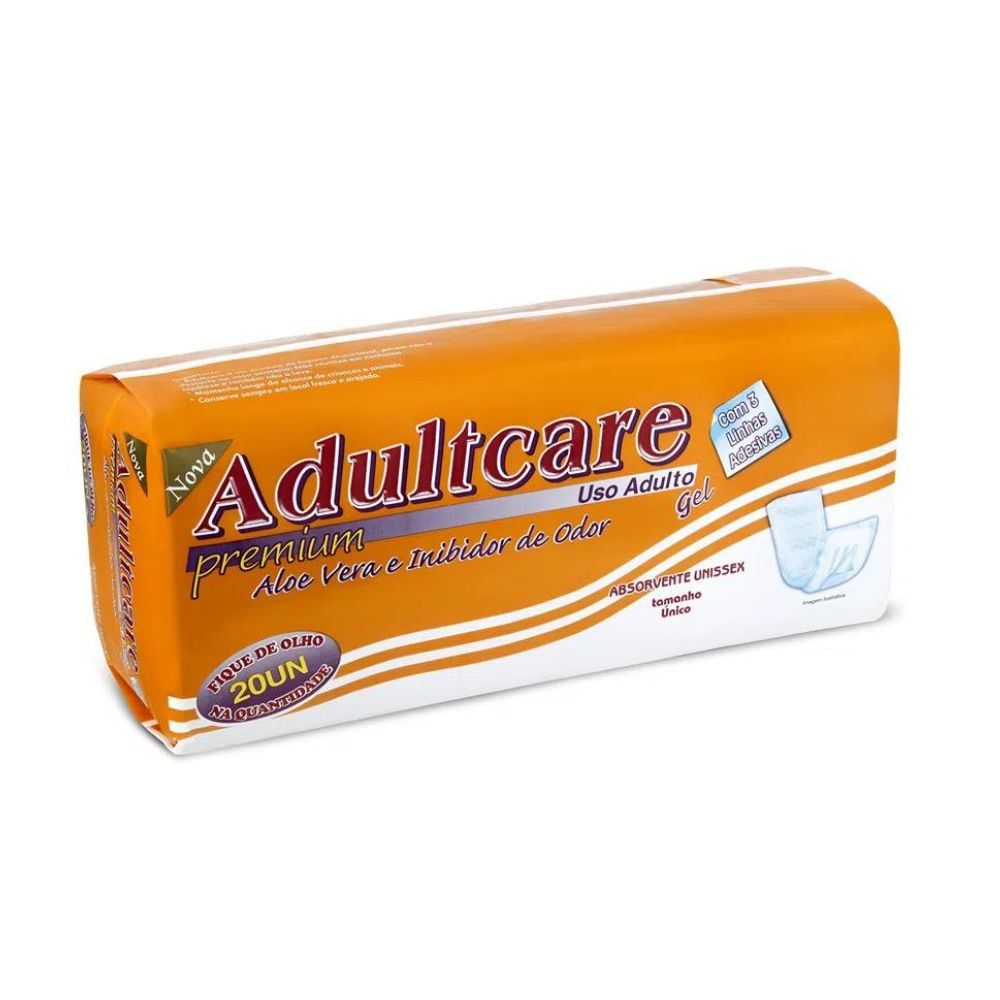 Absorvente Adultcare Premium Multiuso Descartável